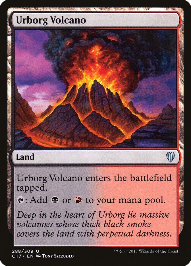 Urborg Volcano [Commander 2017] | GrognardGamesBatavia