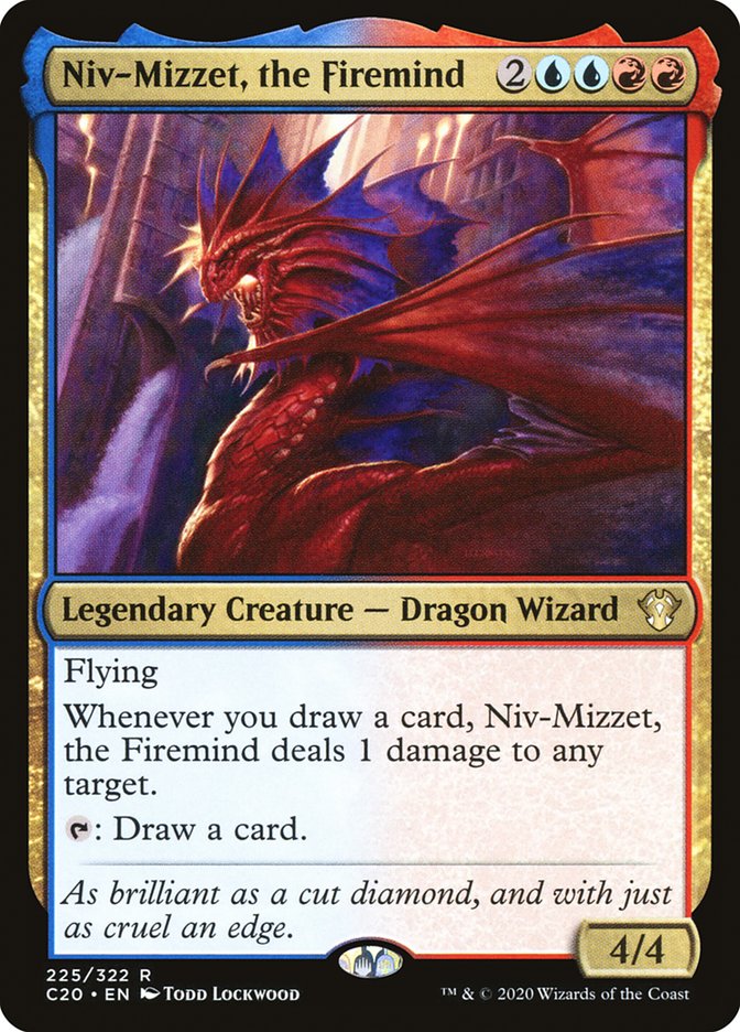 Niv-Mizzet, the Firemind [Commander 2020] | GrognardGamesBatavia