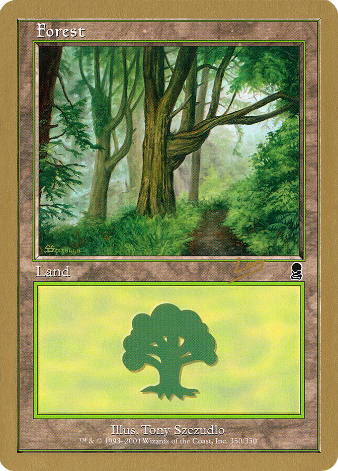 Forest (rl350) (Raphael Levy) [World Championship Decks 2002] | GrognardGamesBatavia