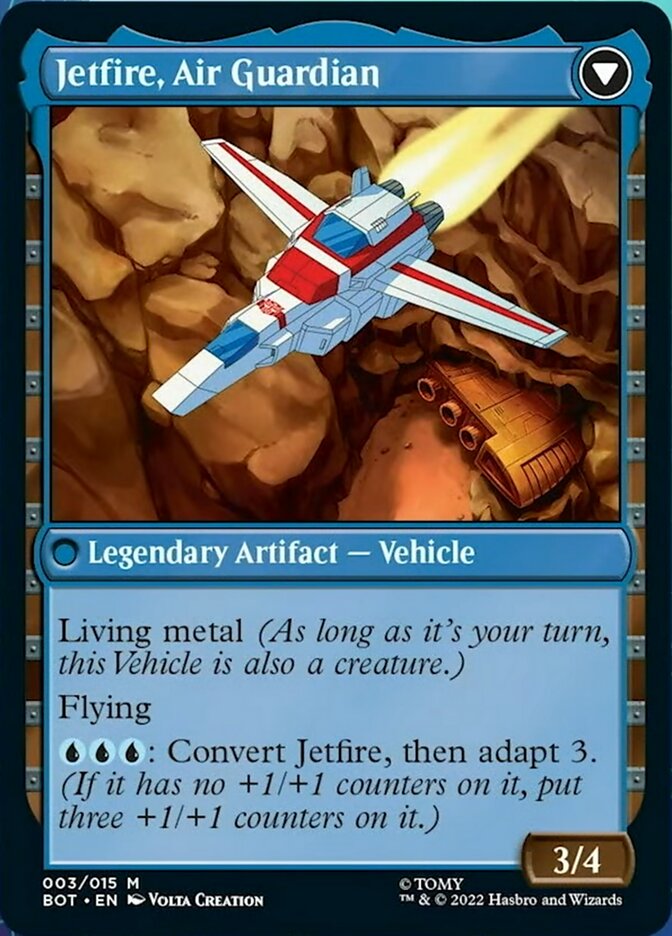 Jetfire, Ingenious Scientist // Jetfire, Air Guardian [Universes Beyond: Transformers] | GrognardGamesBatavia