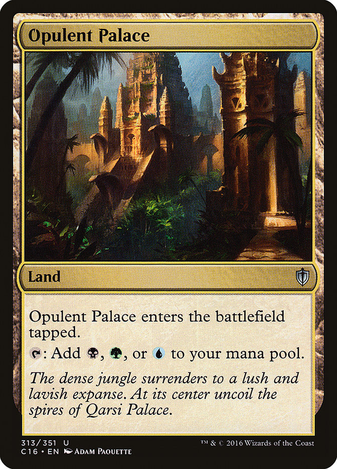 Opulent Palace [Commander 2016] | GrognardGamesBatavia