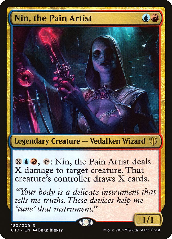 Nin, the Pain Artist [Commander 2017] | GrognardGamesBatavia