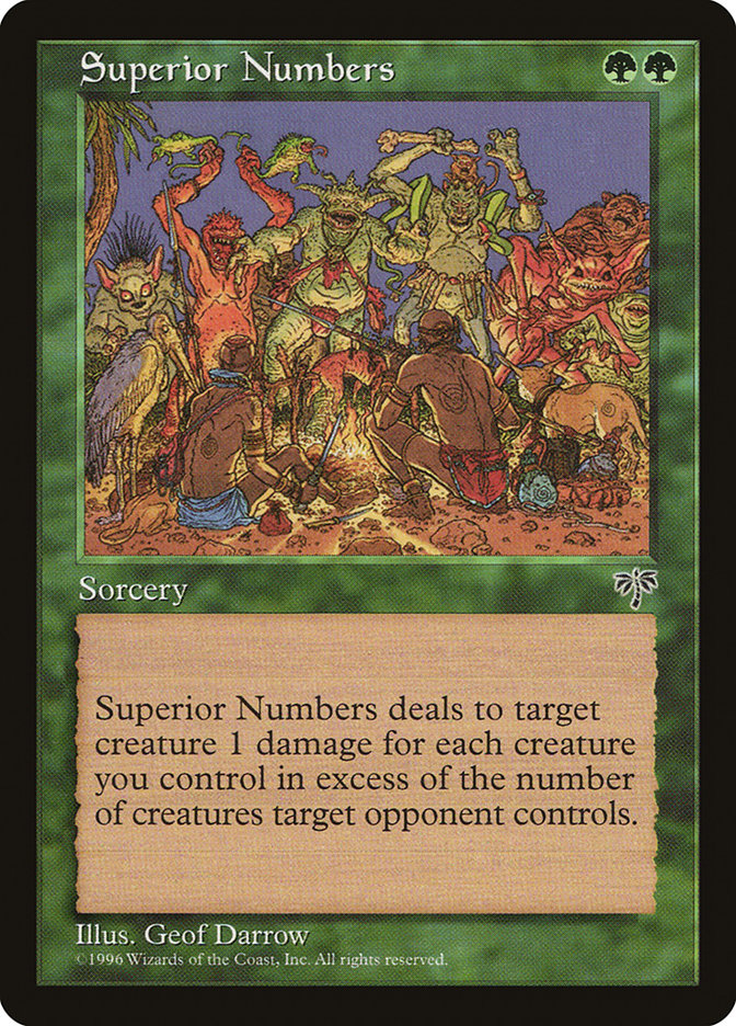 Superior Numbers [Mirage] | GrognardGamesBatavia