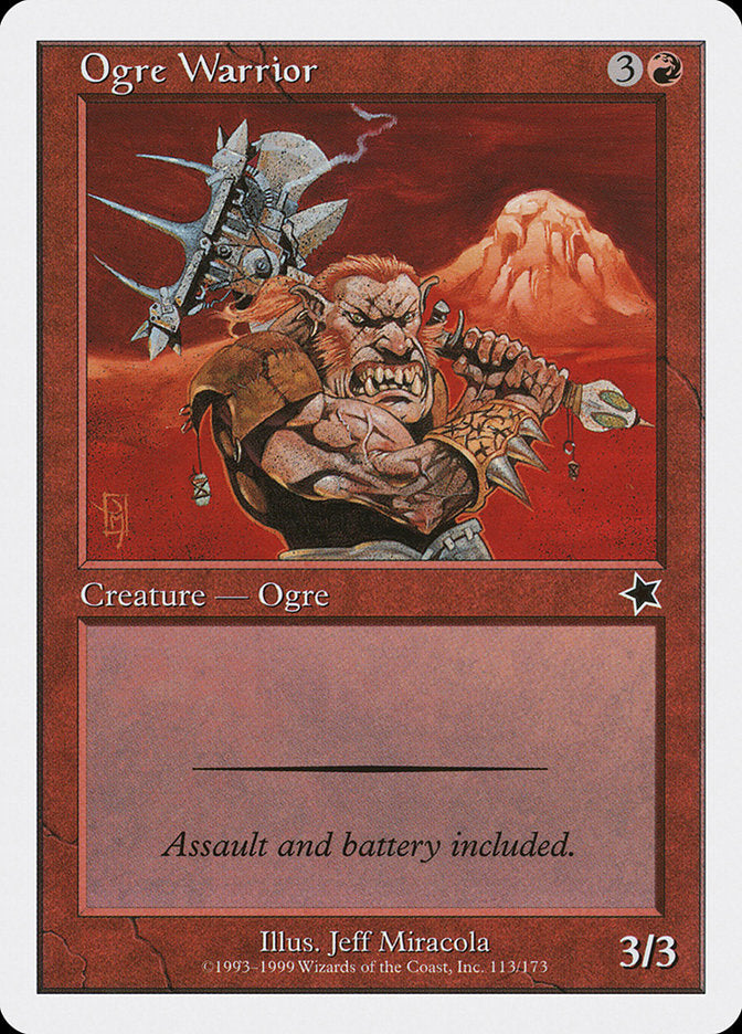 Ogre Warrior [Starter 1999] | GrognardGamesBatavia