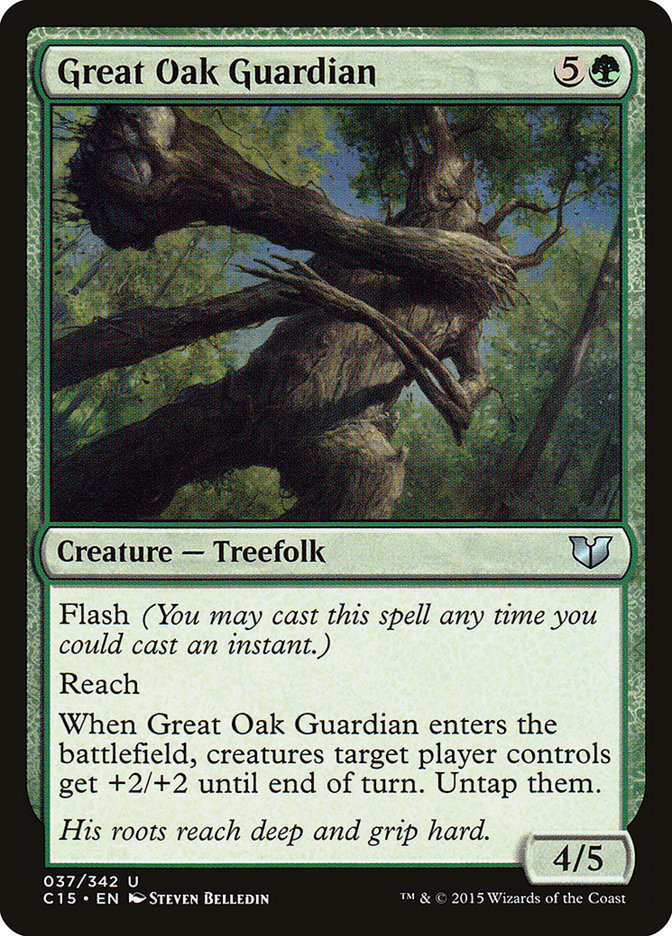 Great Oak Guardian [Commander 2015] | GrognardGamesBatavia