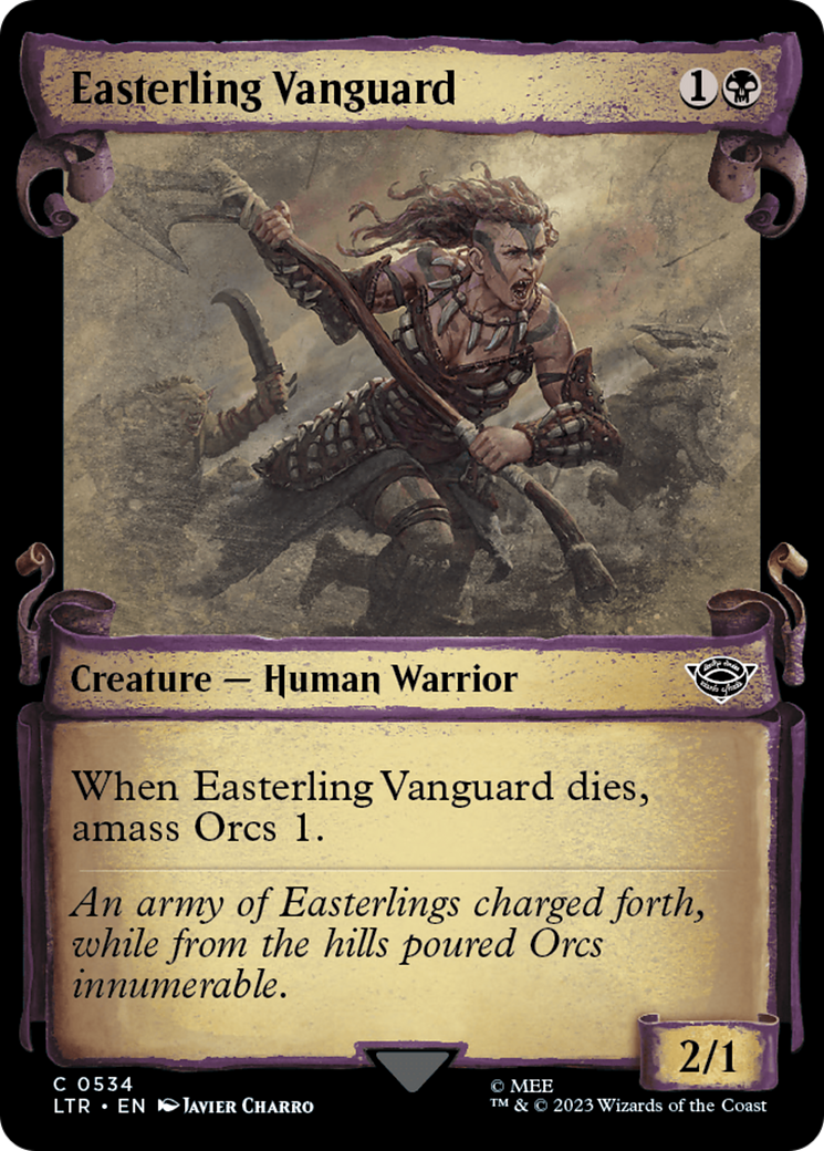 Easterling Vanguard [The Lord of the Rings: Tales of Middle-Earth Showcase Scrolls] | GrognardGamesBatavia