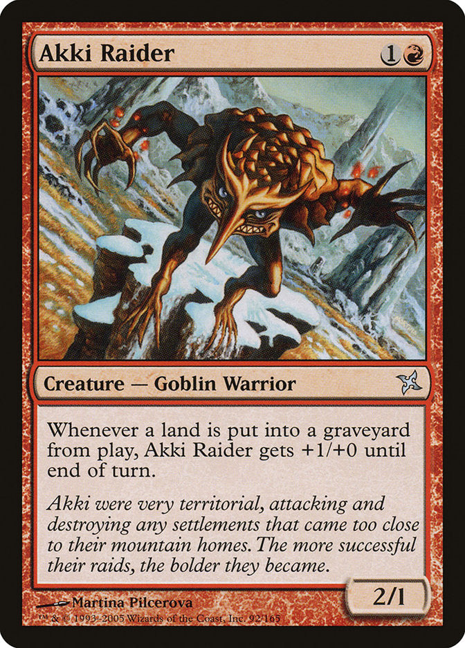 Akki Raider [Betrayers of Kamigawa] | GrognardGamesBatavia