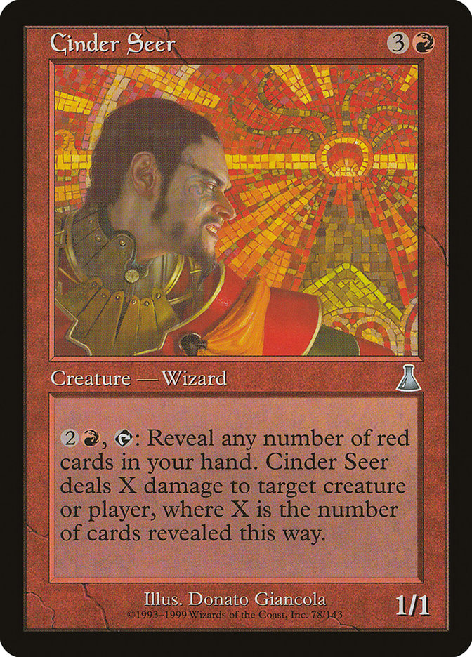 Cinder Seer [Urza's Destiny] | GrognardGamesBatavia