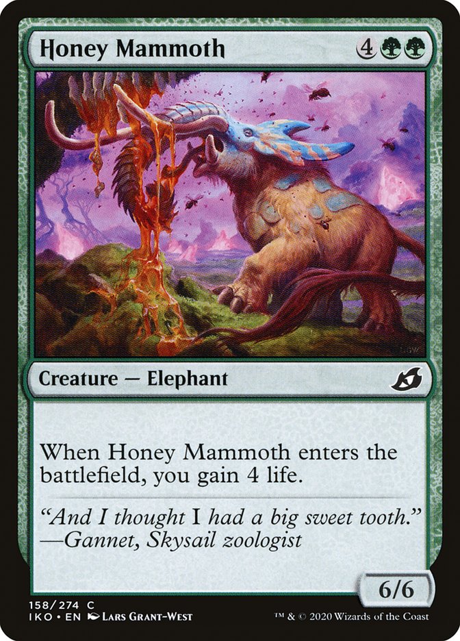 Honey Mammoth [Ikoria: Lair of Behemoths] | GrognardGamesBatavia