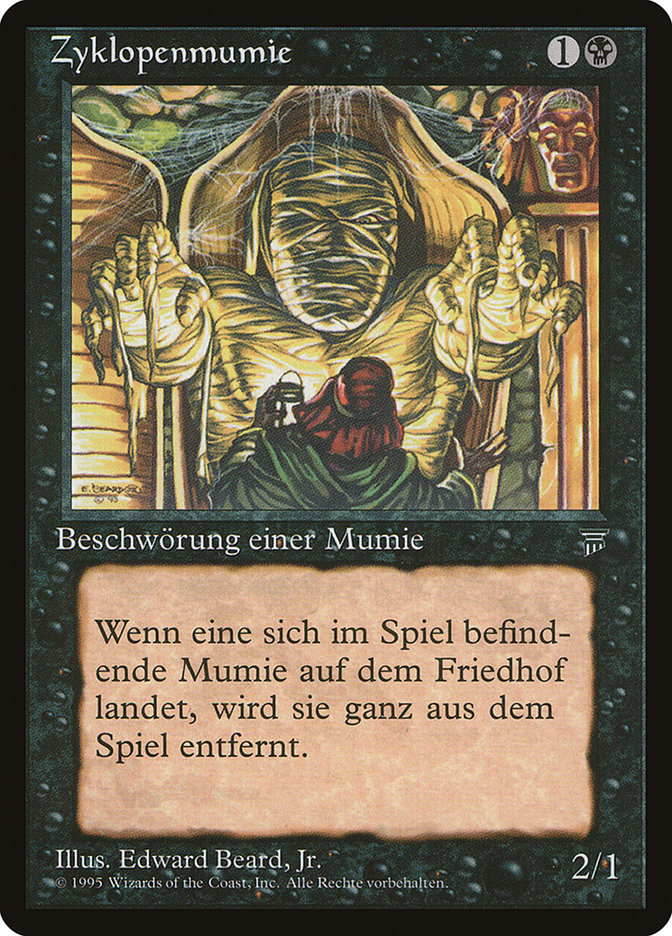 Cyclopean Mummy (German) - "Zyklopenmumie" [Renaissance] | GrognardGamesBatavia