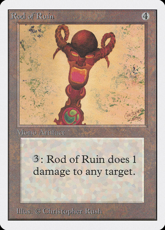 Rod of Ruin [Unlimited Edition] | GrognardGamesBatavia