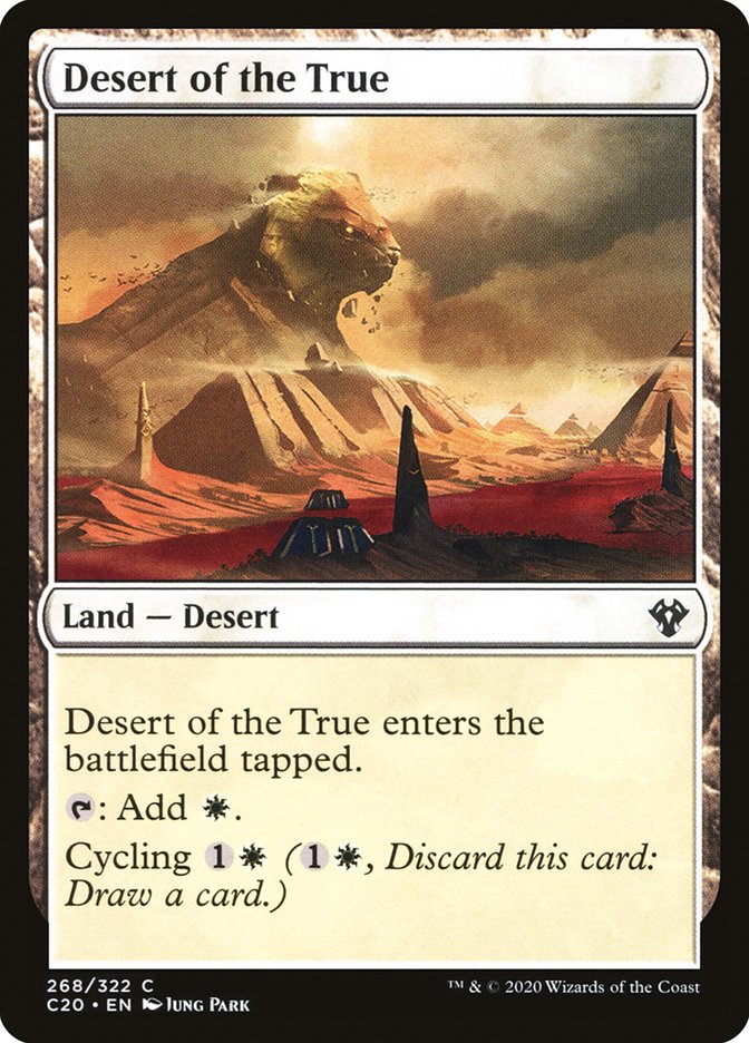 Desert of the True [Commander 2020] | GrognardGamesBatavia