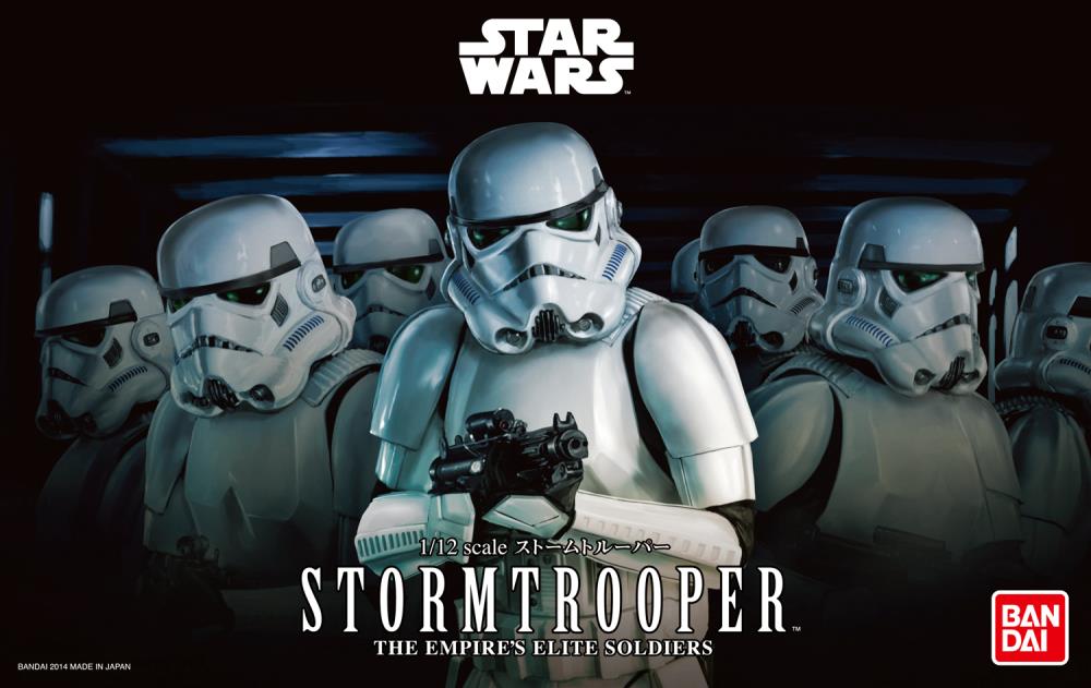 Star Wars Stormtrooper 1/12 Scale Model Kit | GrognardGamesBatavia