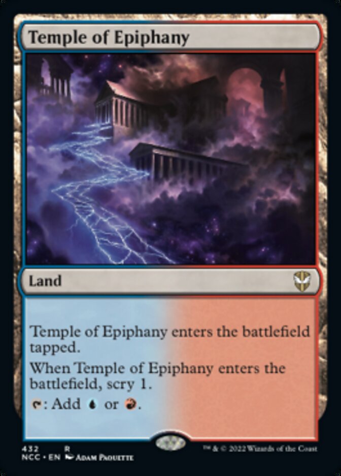 Temple of Epiphany [Streets of New Capenna Commander] | GrognardGamesBatavia