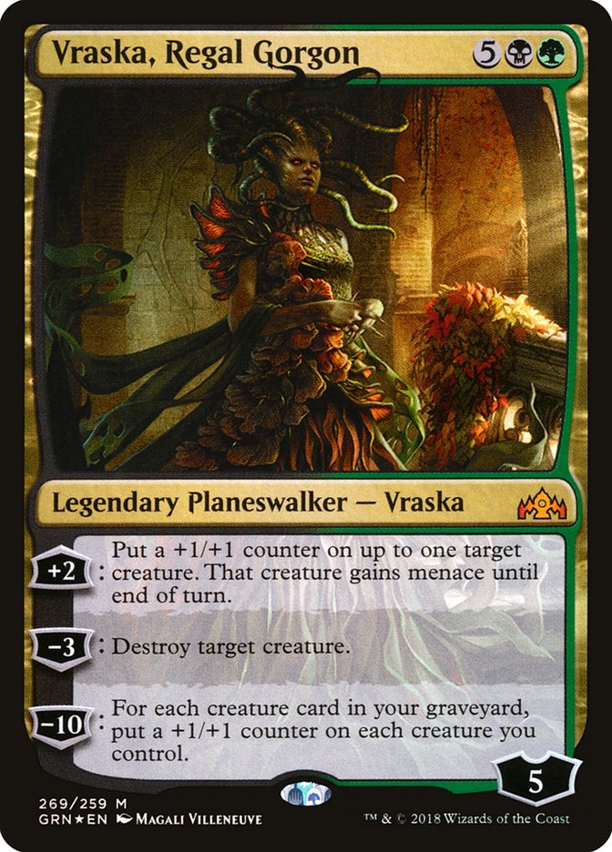 Vraska, Regal Gorgon [Guilds of Ravnica] | GrognardGamesBatavia