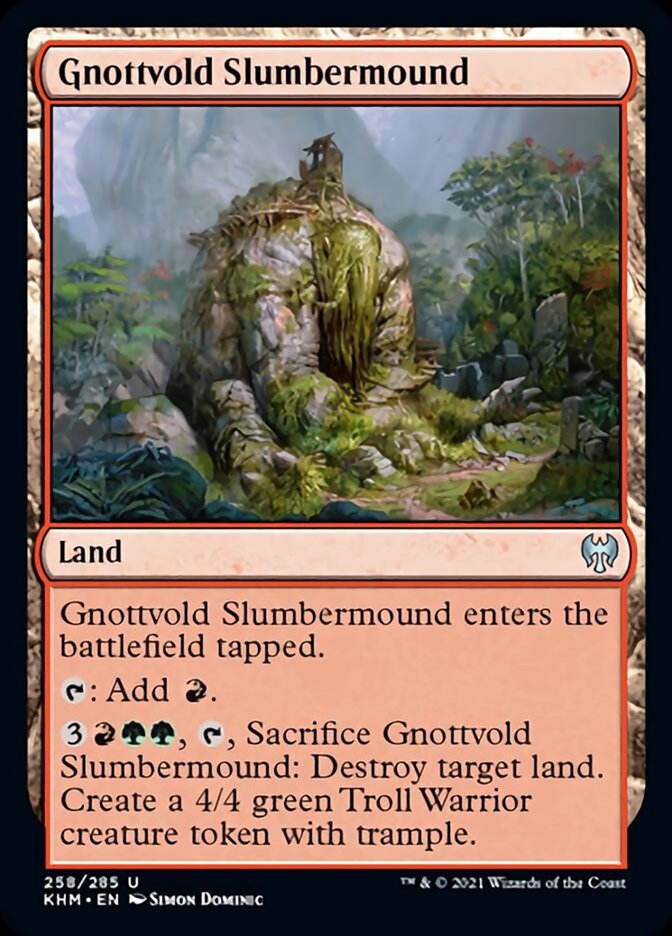 Gnottvold Slumbermound [Kaldheim] | GrognardGamesBatavia