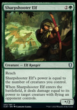 Sharpshooter Elf [Commander Legends: Battle for Baldur's Gate] | GrognardGamesBatavia