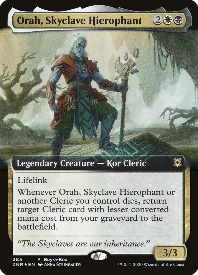 Orah, Skyclave Hierophant (Buy-A-Box) [Zendikar Rising] | GrognardGamesBatavia