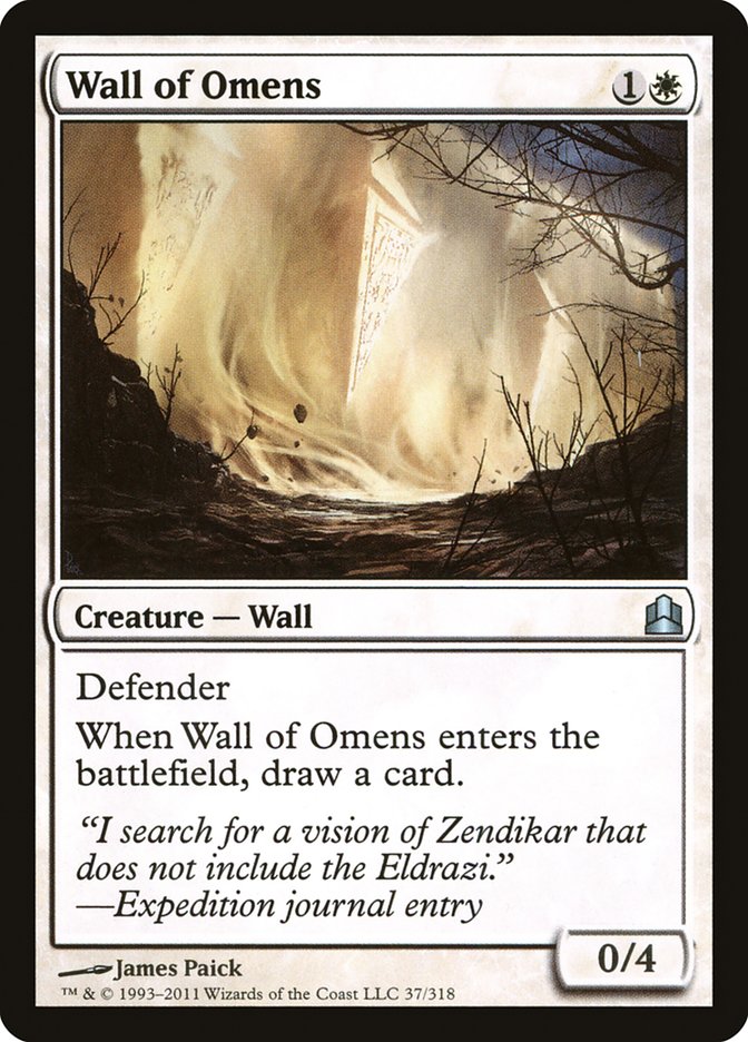 Wall of Omens [Commander 2011] | GrognardGamesBatavia