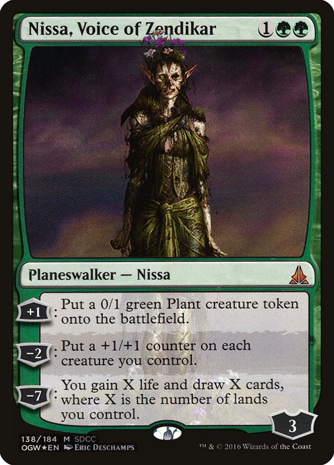 Nissa, Voice of Zendikar [San Diego Comic-Con 2016] | GrognardGamesBatavia