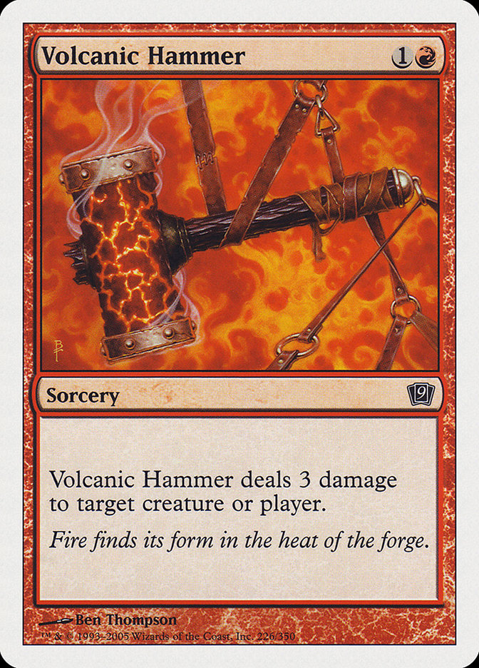 Volcanic Hammer [Ninth Edition] | GrognardGamesBatavia