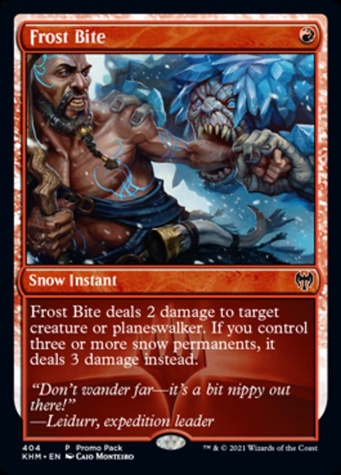 Frost Bite (Promo Pack) [Kaldheim Promos] | GrognardGamesBatavia