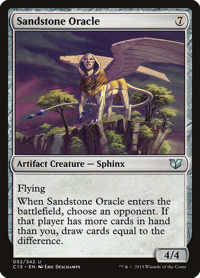 Sandstone Oracle [Commander 2015] | GrognardGamesBatavia