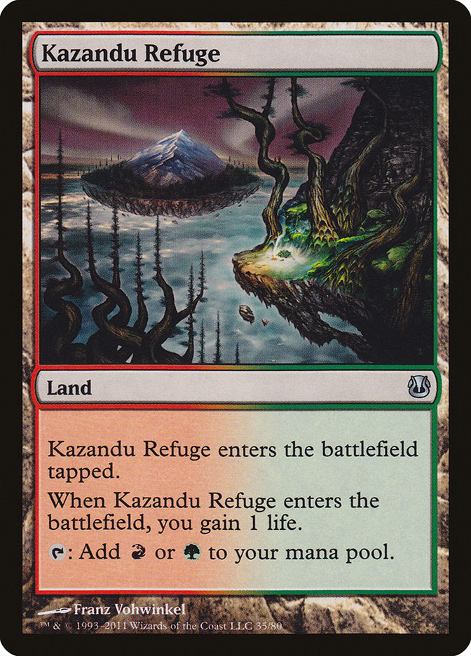 Kazandu Refuge [Duel Decks: Ajani vs. Nicol Bolas] | GrognardGamesBatavia