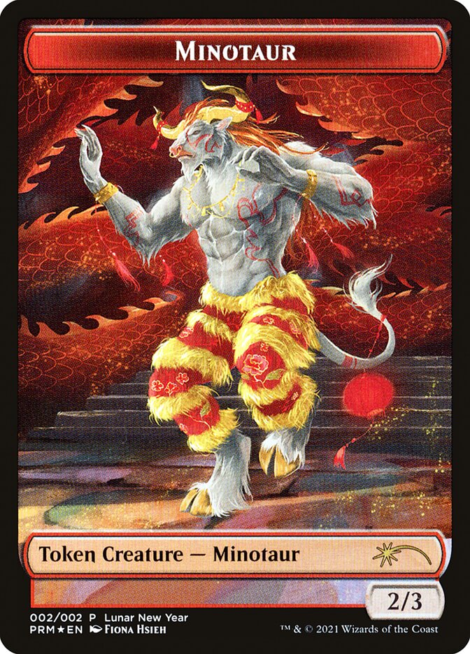 Minotaur Token [Year of the Ox 2021] | GrognardGamesBatavia