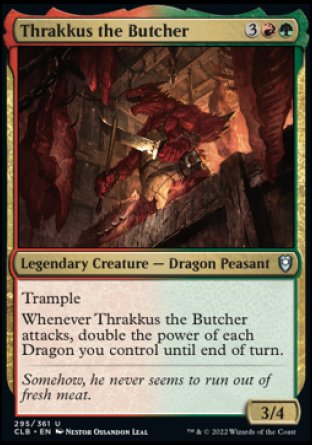 Thrakkus the Butcher [Commander Legends: Battle for Baldur's Gate] | GrognardGamesBatavia