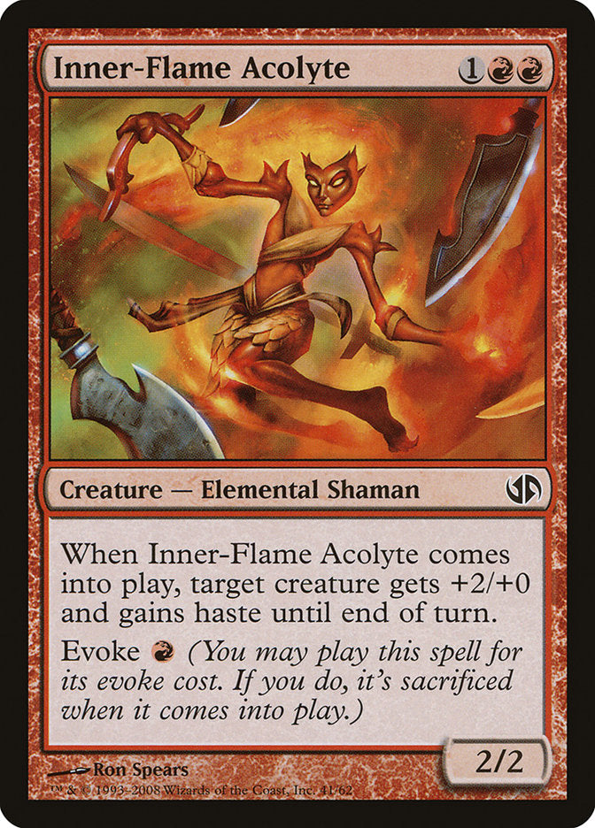 Inner-Flame Acolyte [Duel Decks: Jace vs. Chandra] | GrognardGamesBatavia