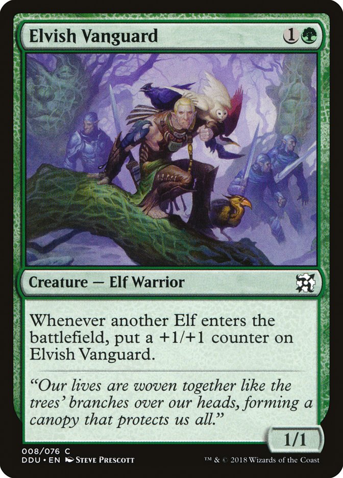 Elvish Vanguard [Duel Decks: Elves vs. Inventors] | GrognardGamesBatavia