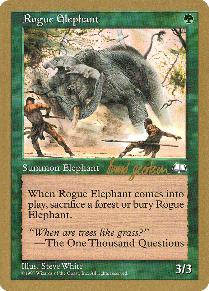 Rogue Elephant (Svend Geertsen) [World Championship Decks 1997] | GrognardGamesBatavia