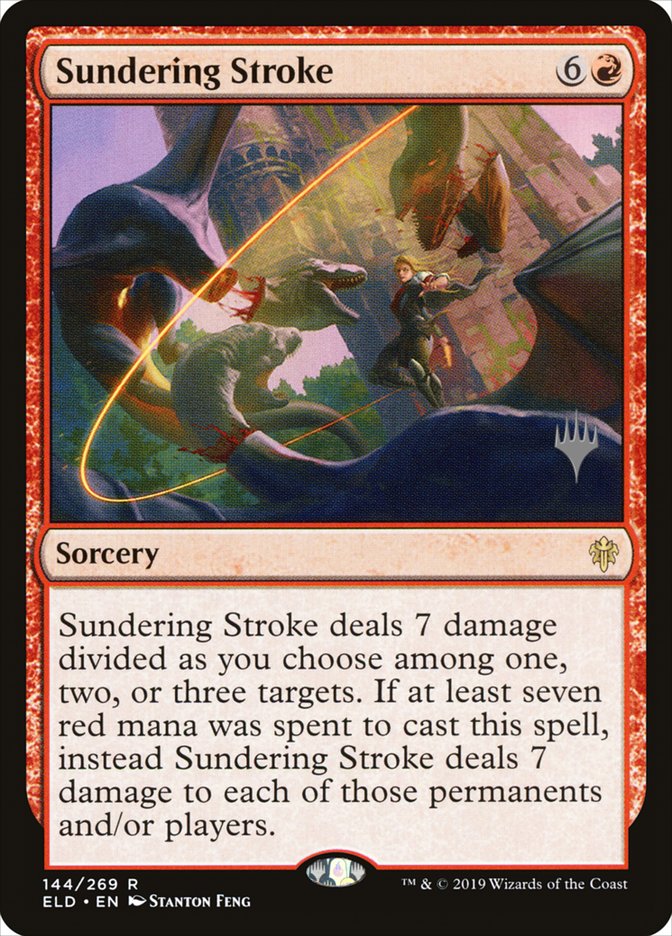 Sundering Stroke (Promo Pack) [Throne of Eldraine Promos] | GrognardGamesBatavia