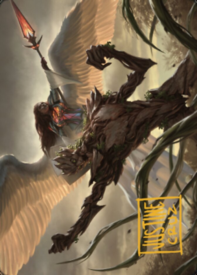 Strength of the Coalition Art Card (Gold-Stamped Signature) [Dominaria United Art Series] | GrognardGamesBatavia