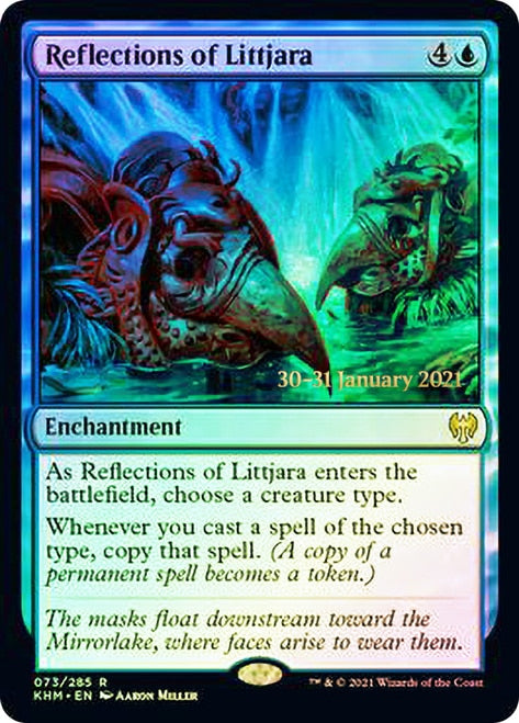 Reflections of Littjara [Kaldheim Prerelease Promos] | GrognardGamesBatavia