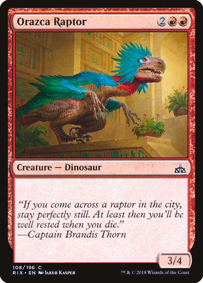 Orazca Raptor [Rivals of Ixalan] | GrognardGamesBatavia