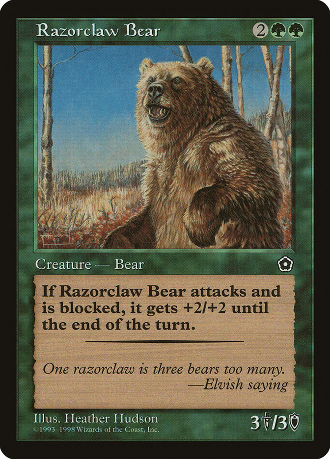 Razorclaw Bear [Portal Second Age] | GrognardGamesBatavia