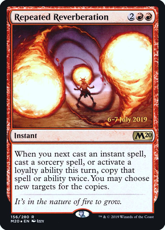 Repeated Reverberation [Core Set 2020 Prerelease Promos] | GrognardGamesBatavia