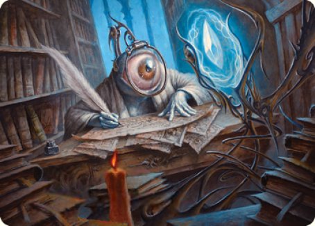 Unblinking Observer Art Card [Innistrad: Midnight Hunt Art Series] | GrognardGamesBatavia