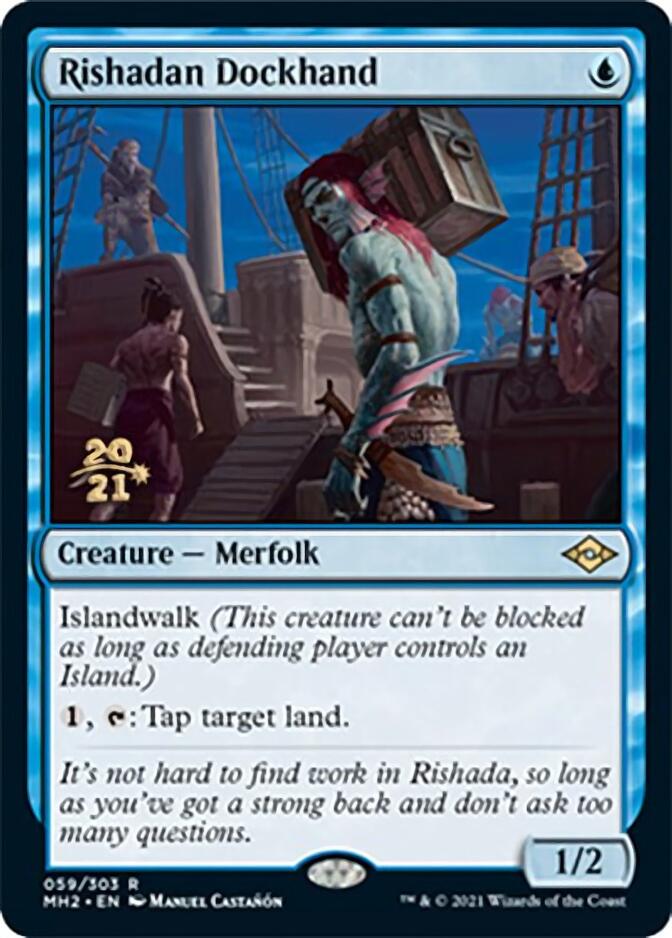 Rishadan Dockhand [Modern Horizons 2 Prerelease Promos] | GrognardGamesBatavia