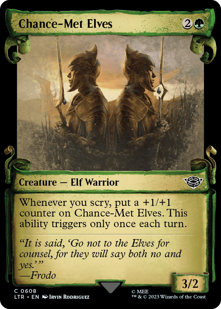 Chance-Met Elves [The Lord of the Rings: Tales of Middle-Earth Showcase Scrolls] | GrognardGamesBatavia