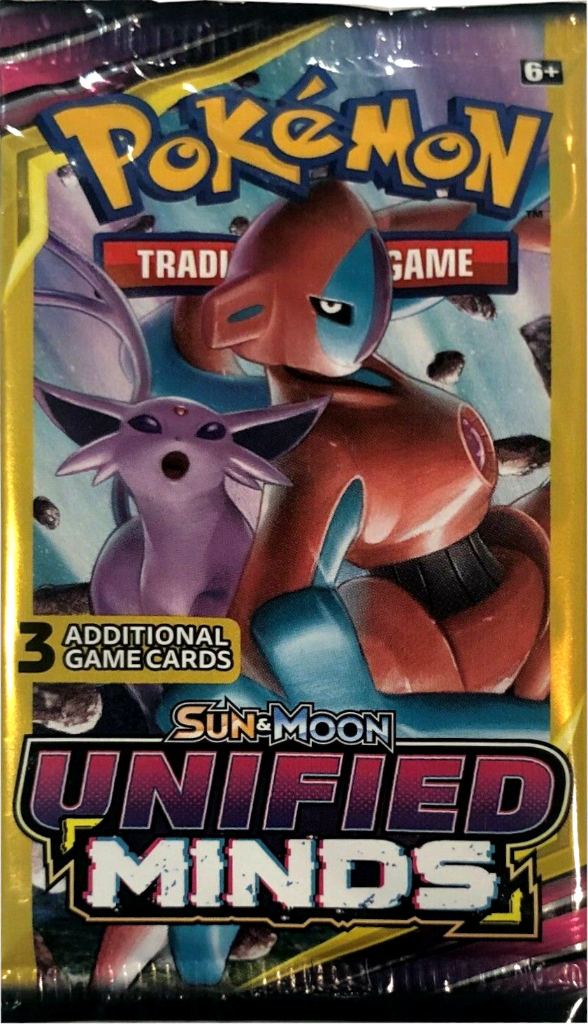 Sun & Moon: Unified Minds - 3-Card Booster Pack | GrognardGamesBatavia