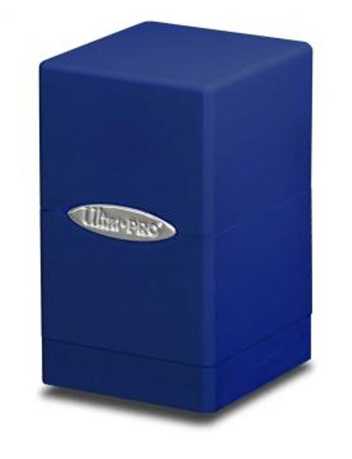 Ultra Pro Satin Tower Deck Box - Blue | GrognardGamesBatavia