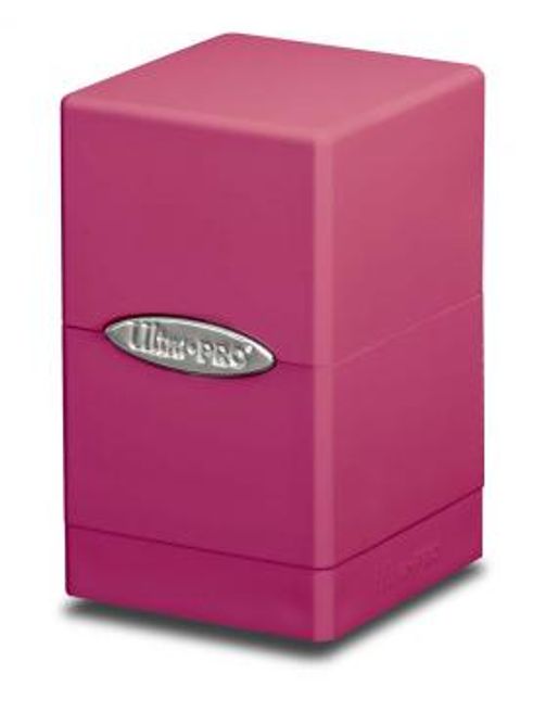 Ultra Pro Satin Tower Deck Box - Pink | GrognardGamesBatavia