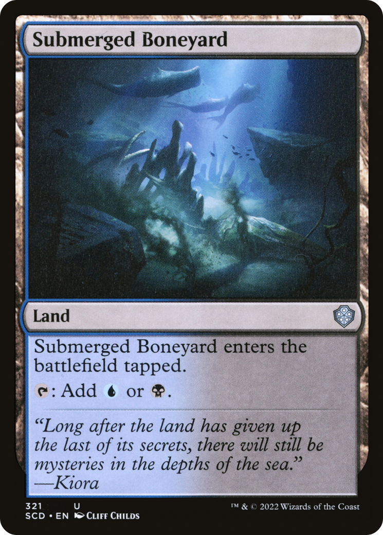 Submerged Boneyard [Starter Commander Decks] | GrognardGamesBatavia