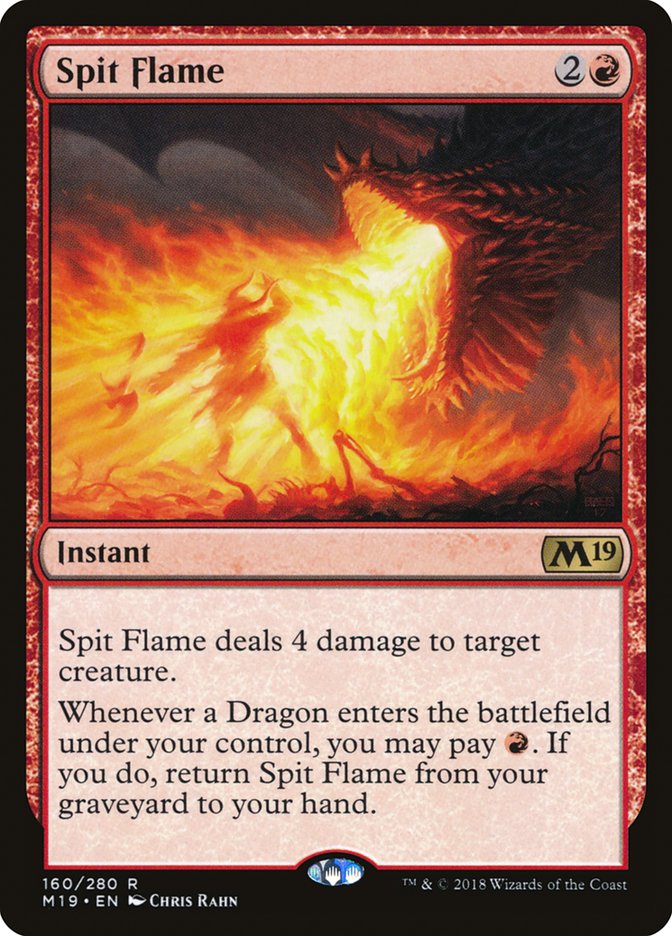 Spit Flame [Core Set 2019] | GrognardGamesBatavia