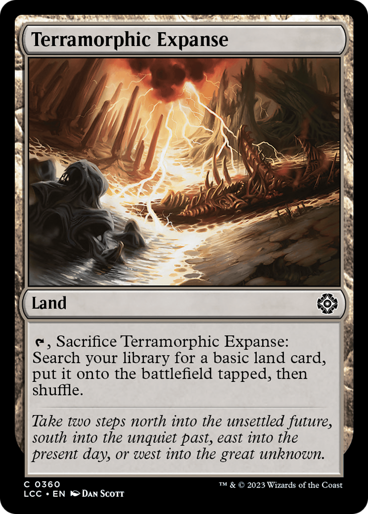 Terramorphic Expanse [The Lost Caverns of Ixalan Commander] | GrognardGamesBatavia