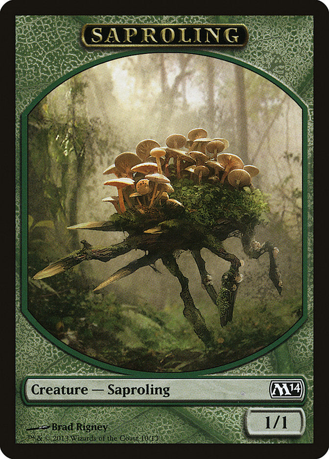 Saproling Token [Magic 2014 Tokens] | GrognardGamesBatavia