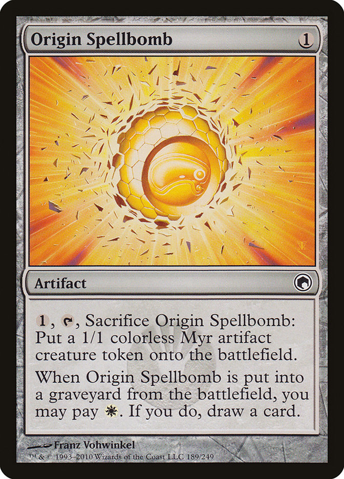 Origin Spellbomb [Scars of Mirrodin] | GrognardGamesBatavia